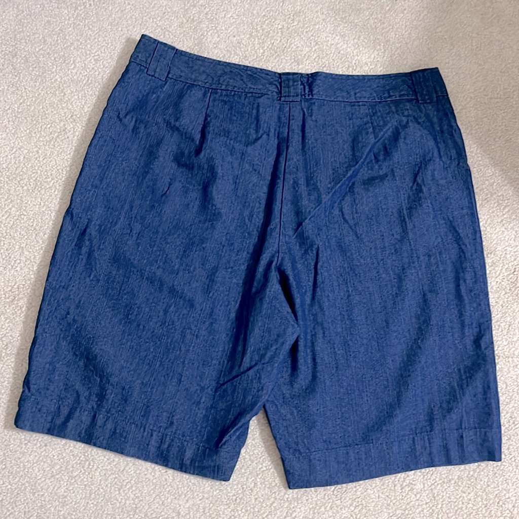 White Stag Dark Blue Jean Shorts Size 14 — image 6 of 7
